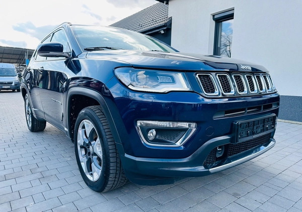 Jeep Compass cena 58500 przebieg: 119000, rok produkcji 2018 z Włoszczowa małe 742
